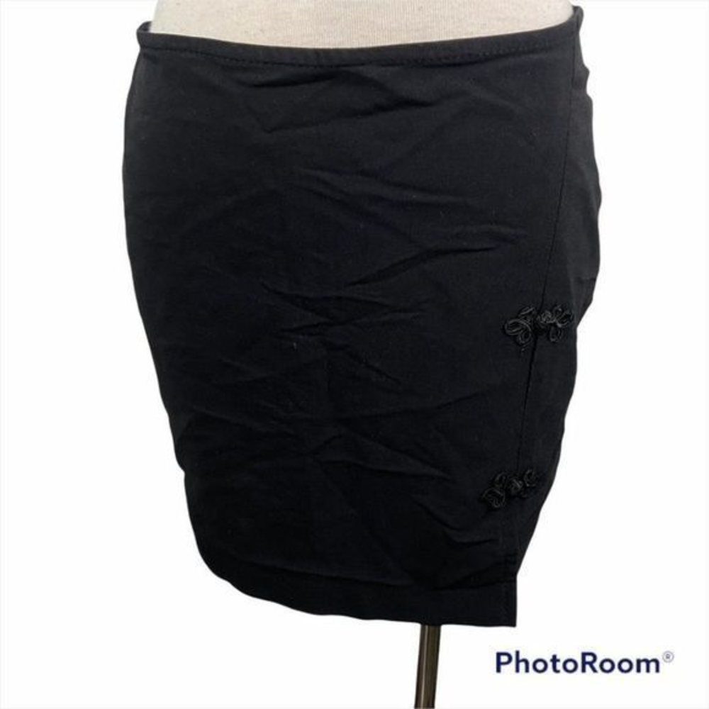 725 Vintage Black Mini Skirt‎ (7)
